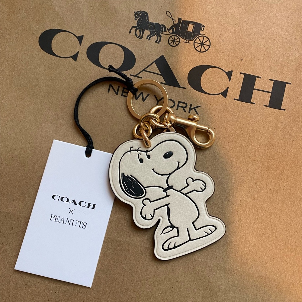 Coach X Peanuts Snoopy Bag Charm